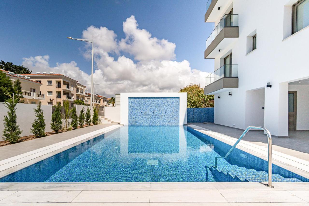 Adolina Apartments By Ezoria Villas Paphos Exterior foto